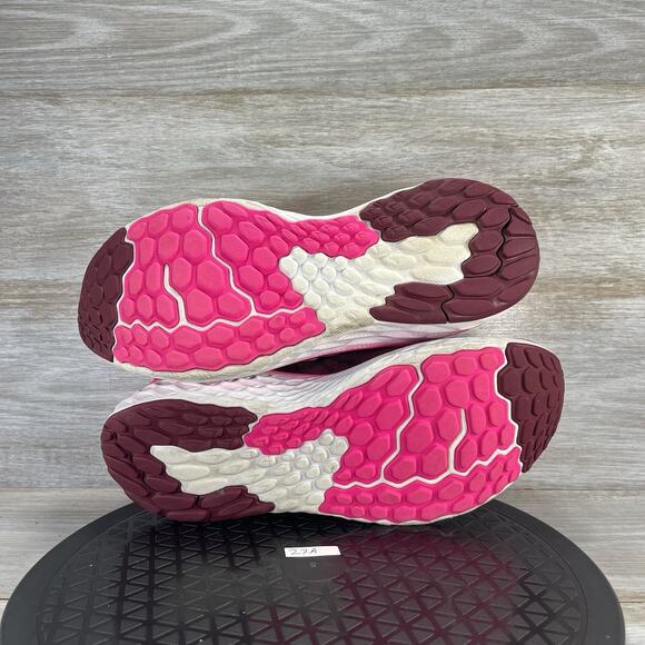 New Balance Women's Running Shoes - Burgundy and Pink - Picture 8 of 8